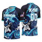 Pioneer Wave Custom Cornhole Jersey